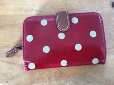 Cath Kidston Wallet Purse Red Polka Dot