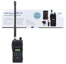 BNIB. Retro PNI Escort HP 72 CB Handheld Two Way Radio 27MHz TNC (KPO Panther)