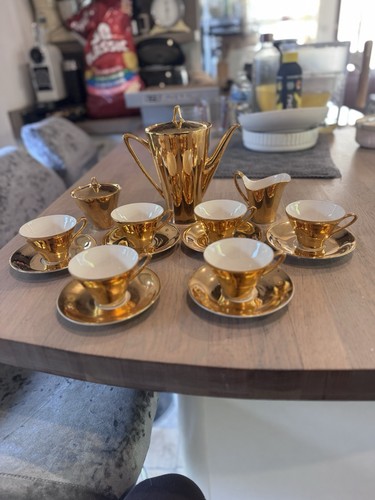 Vintage bavarian gold - vintage,