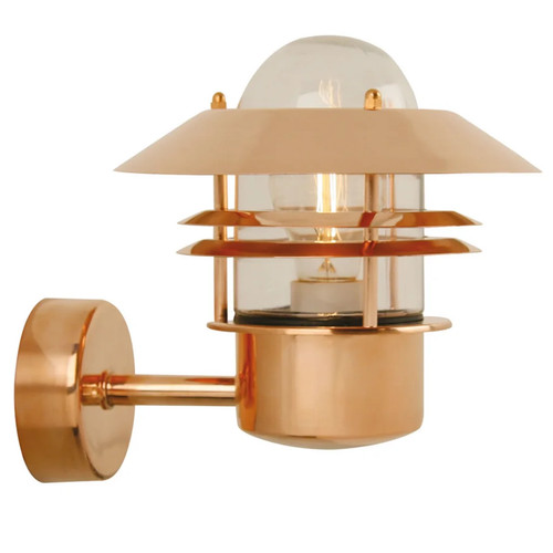 Outdoor light copper blokhus - light,