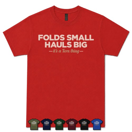 Folds small hauls big - big, tern