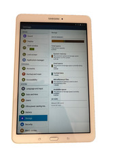 Samsung Galaxy Tab E 9.6" Tablet 1.3GHz  8GB  WiFi SM-T560 excellent Condition.