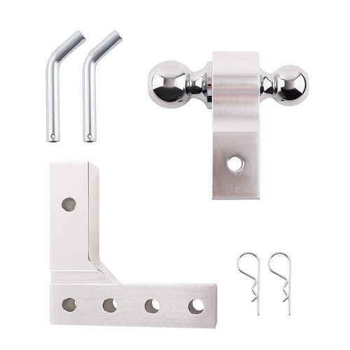 Dual ball trailer tow hook - ball, 6"
