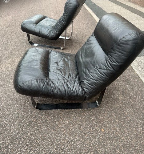Mid century chairs leather - century,