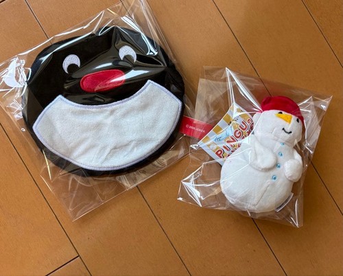 Pingu snowman die cut pouch - pingu,