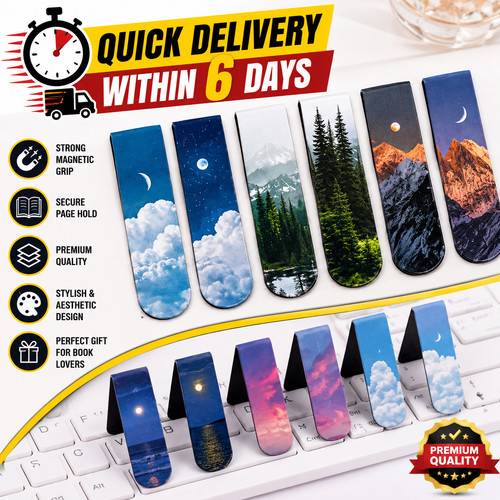 2pcs magnetic bookmark - bookmark, set