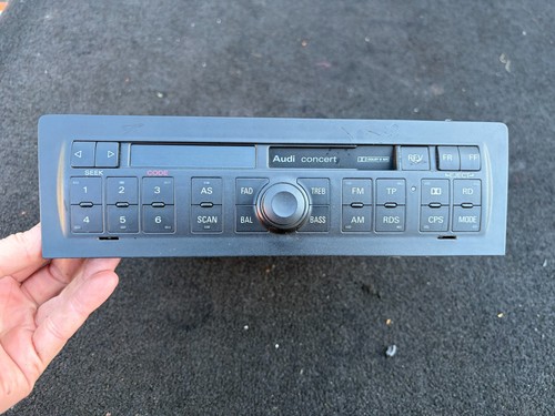 2001 audi radio concert - radio,