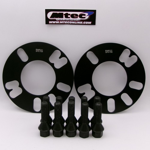 Hubcentric 5mm black - t5,