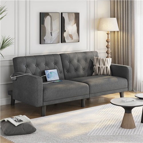 63in convertible futon - 63in,