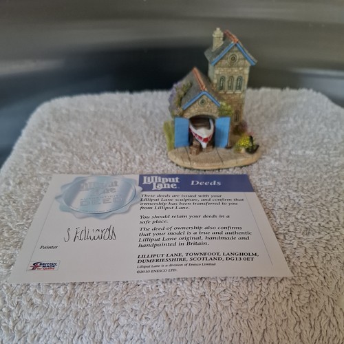 Lilliput lane old lifeboat - lilliput,