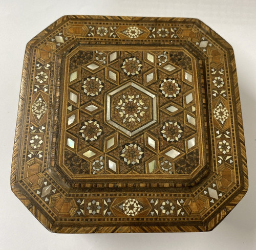 Antique marquetry inlaid - antique,