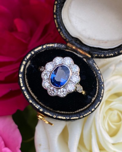Victorian sapphire and - sapphire,