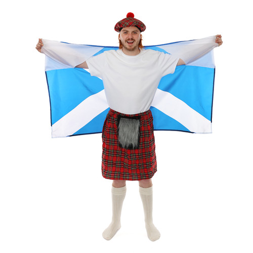 Scottish flag cape tartan - flag,