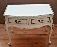 Two Unusual Wide  French Style Bedside Cabinets  Louis / Regency  - Vintage