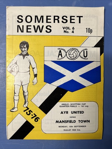 Ayr utd mansfield town - mansfield,