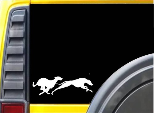 Racing greyhounds sticker - sticker, k228
