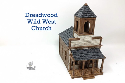 Dreadwood wild west town - a,
