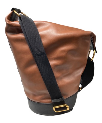 Marni leather bucket shoulder - marni,