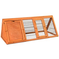 Wooden run triangle - triangle, hutch