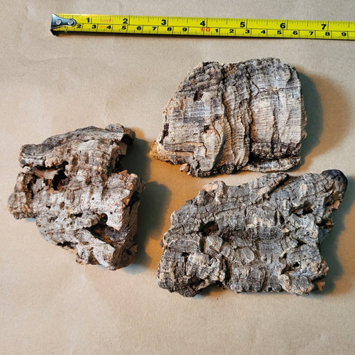 Natural cork bark rock - bark,