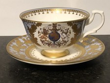 STUNNING BUCKINGHAM PALACE DIAMOND JUBILEE 2012 PORCELAIN CUP AND SAUCER