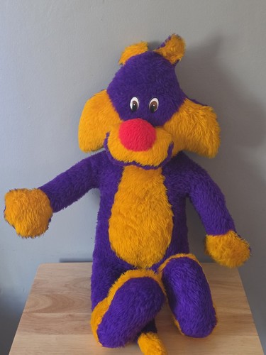 Vintage large purple orange - vintage,