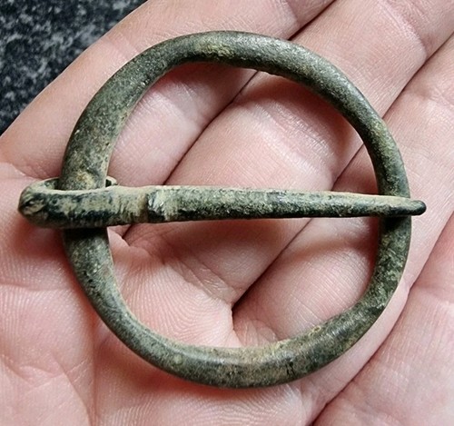Medieval annular brooch - medieval,