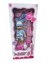 5 Pieces Baby Doll Stroller