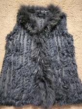 JayLey Real Fur Long Gilet