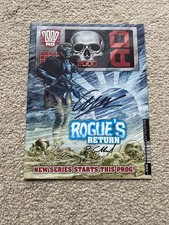 2000AD Prog Issue 2326, Rogue Trooper Return, Signed by Garth Ennis