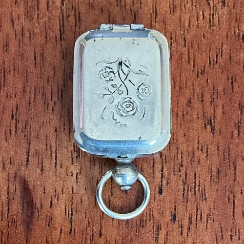 Vintage silver plated ink - silver,