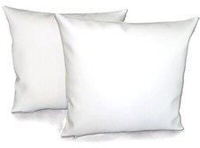 2 White Faux Leather Classic