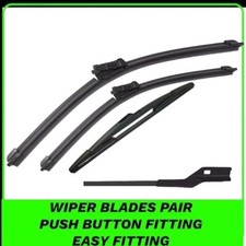 WIPER BLADES FRONT REAR FIT