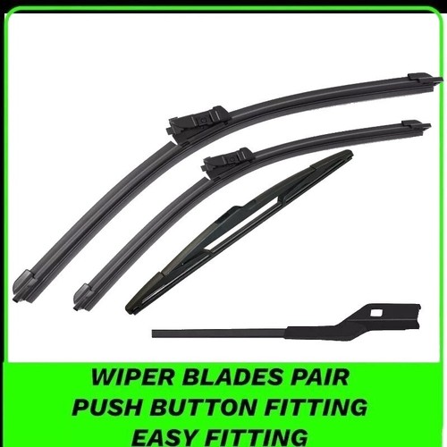 Wiper blades front rear - front, fit