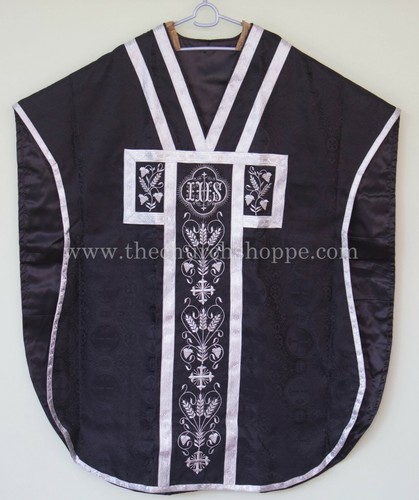 Black chasuble philip neri - black,