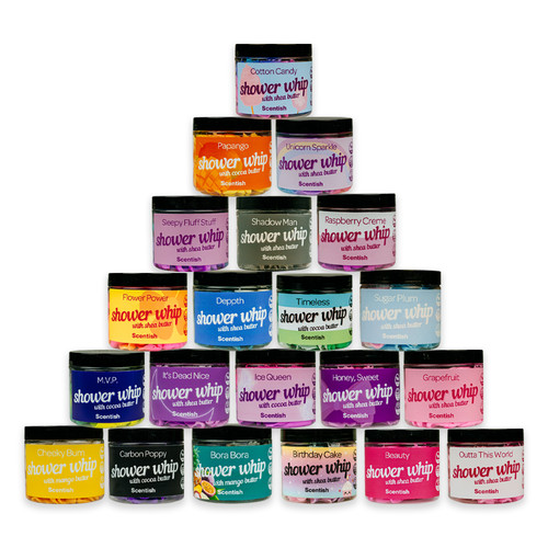 Whipped soap body - whipped,