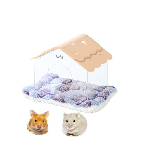 Hamster hideout tiny house - hamster,