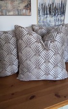 Set Of 3 New, Handmade Cushion