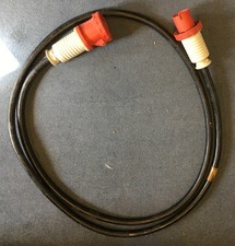 63A 3 phase 5M IP67 16.00mm 5 core extension lead
