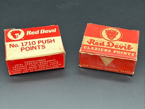 Vintage red devil glazier - vintage,