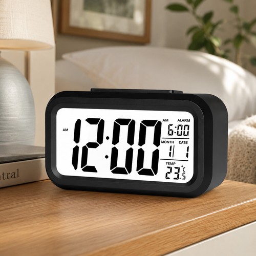 Led digital bedside snooze - led,