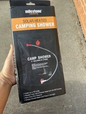 Milestone 20L Solar Heated Camping Shower