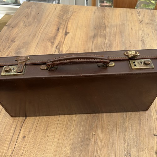 Vintage leather masonic apron - leather,