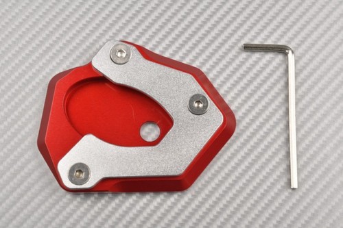 Red anodised aluminium - red,