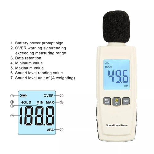 Mini sound level - mini, decibel
