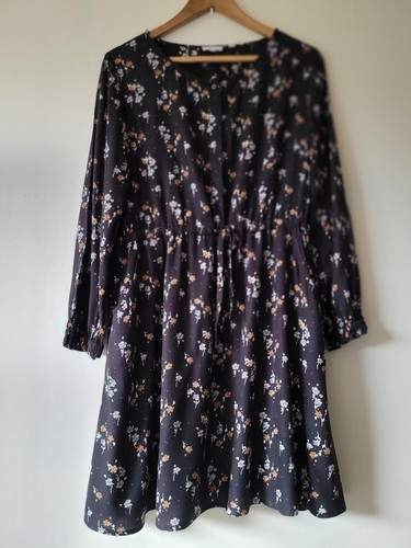 Fat face black floral print - face,