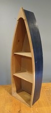 Vintage Blue Boat Shelving Unit Shelves