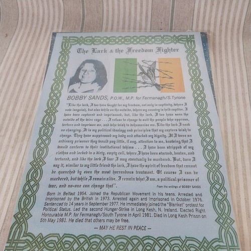 Irish republican postcard - republican,