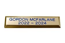 RIBBON NAME BAR, COLOURED