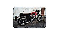 Bsa B25S Motorbike A4 photo